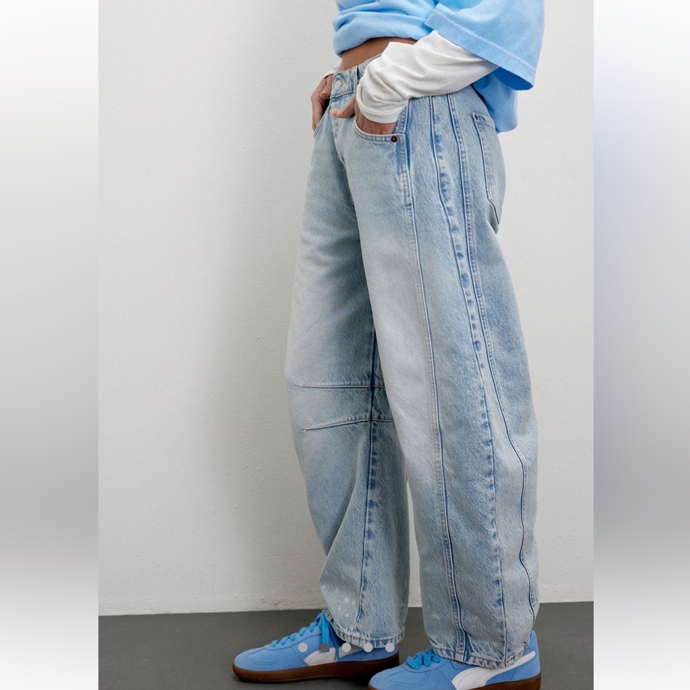 We The Free Light Blue Women Jeans - Picture 3 of 9